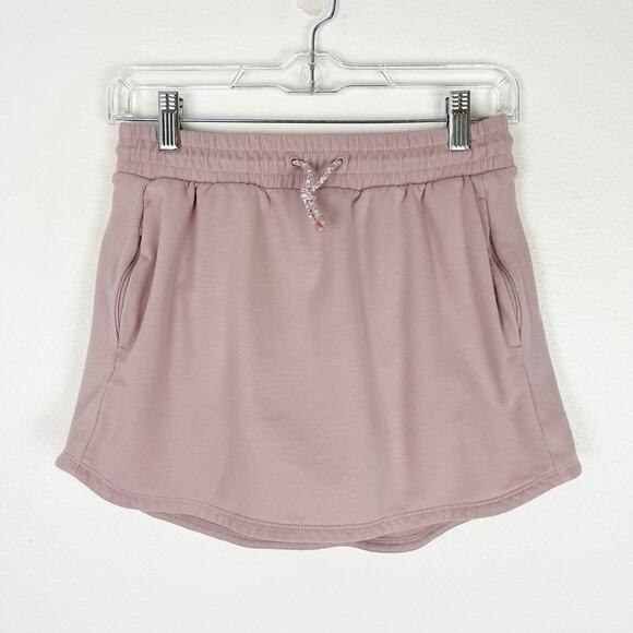 Athleta Girl Skort Girls Size XL - 14 Pink Drawstring Skirt Active Retrochill - Picture 2 of 9